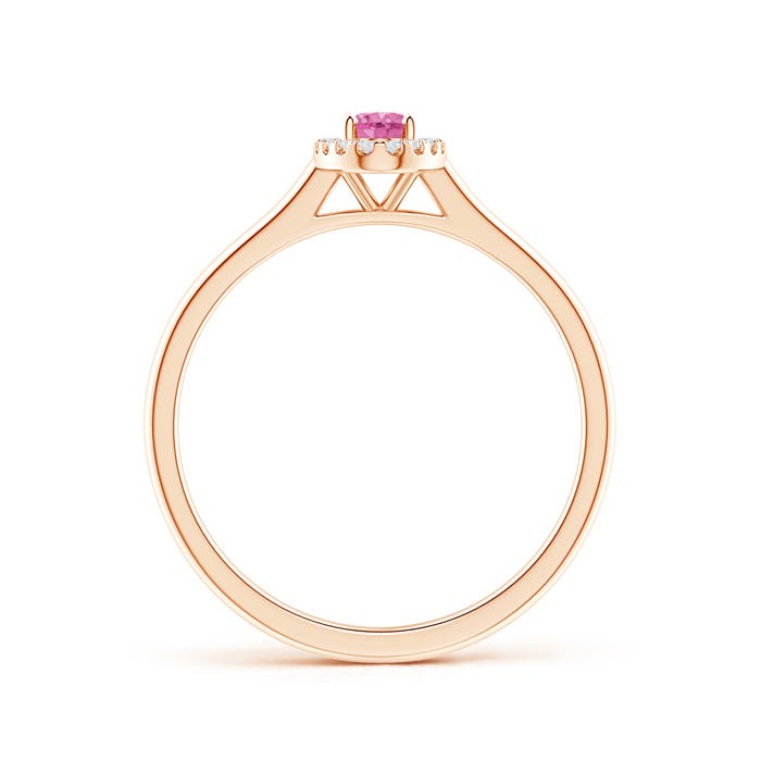 AA - Pink Sapphire / 0.36 CT / 14 KT Rose Gold