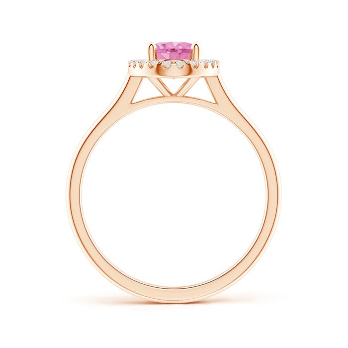 A - Pink Sapphire / 0.99 CT / 14 KT Rose Gold