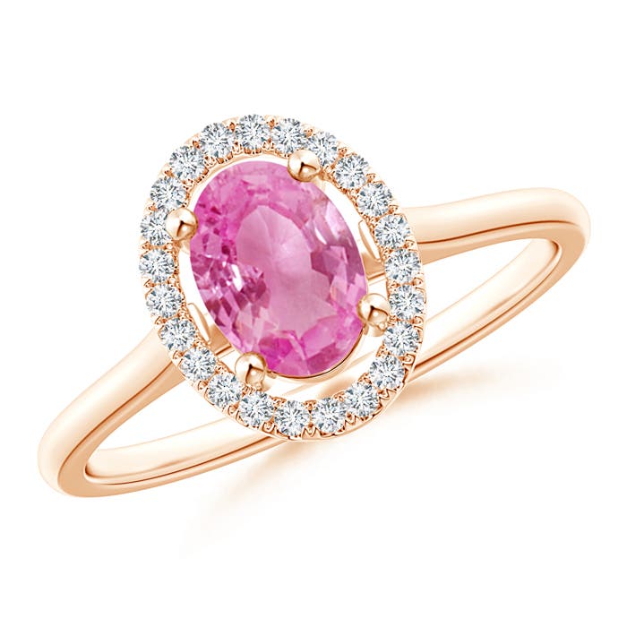 AA - Pink Sapphire / 0.99 CT / 14 KT Rose Gold