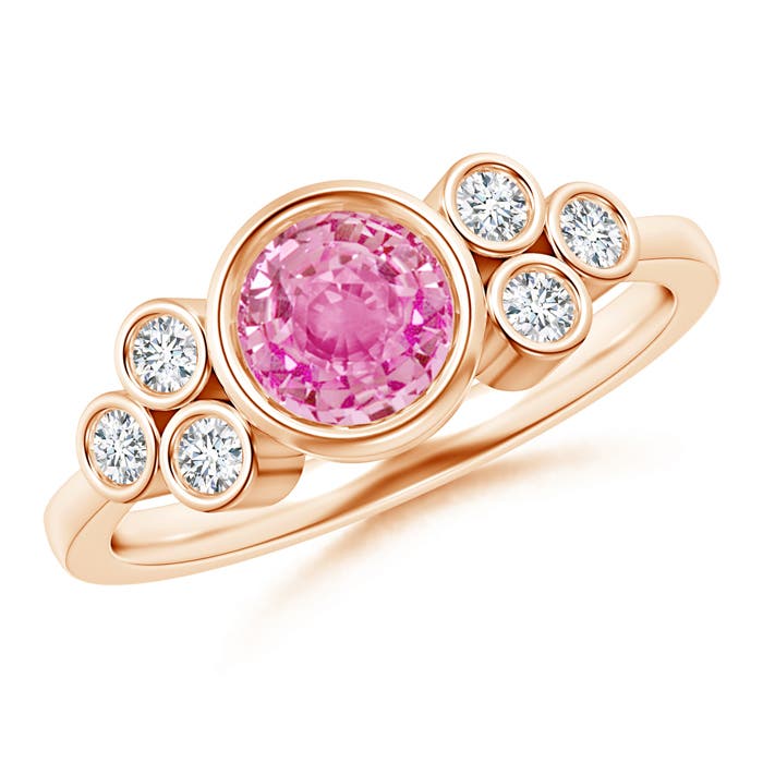 AA - Pink Sapphire / 1.26 CT / 14 KT Rose Gold