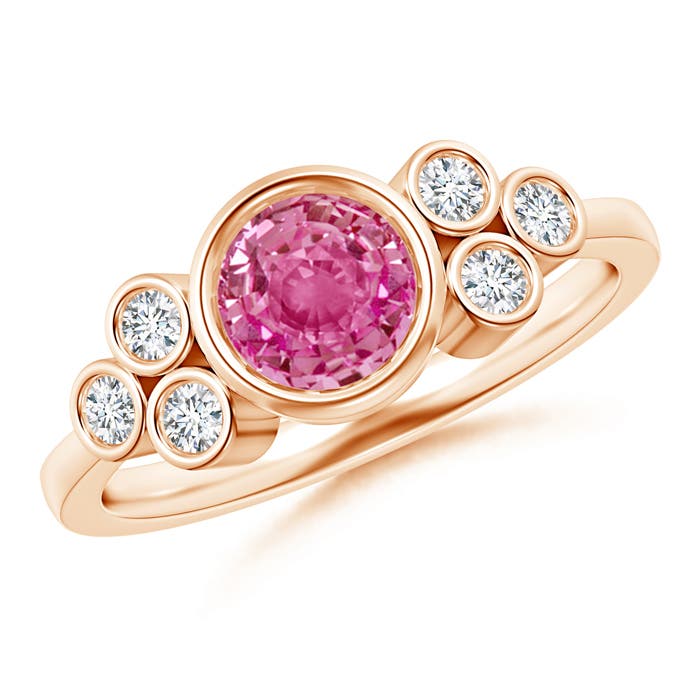 AAA - Pink Sapphire / 1.26 CT / 14 KT Rose Gold