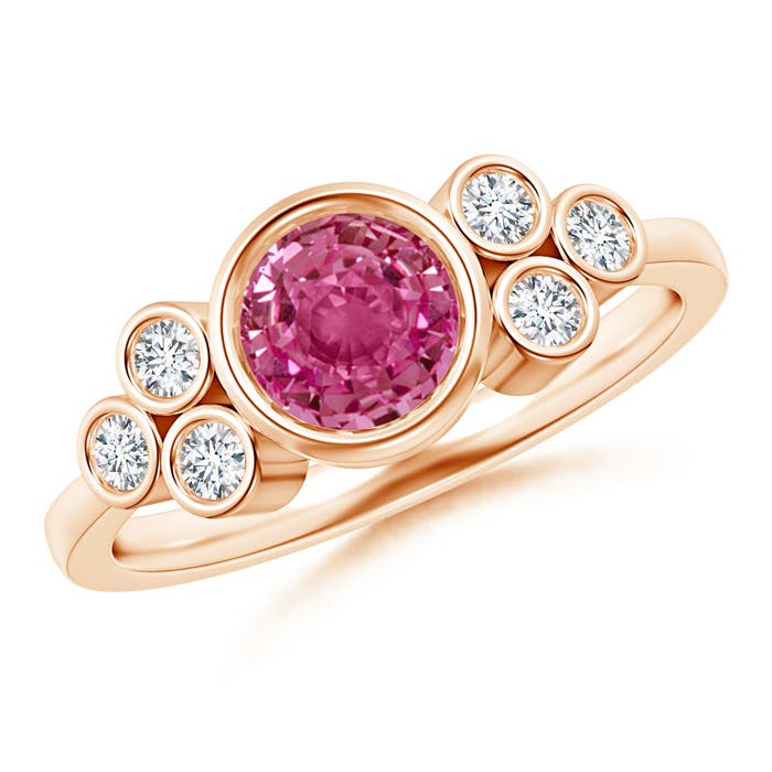 AAAA - Pink Sapphire / 1.26 CT / 14 KT Rose Gold