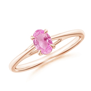 Oval A Pink Sapphire