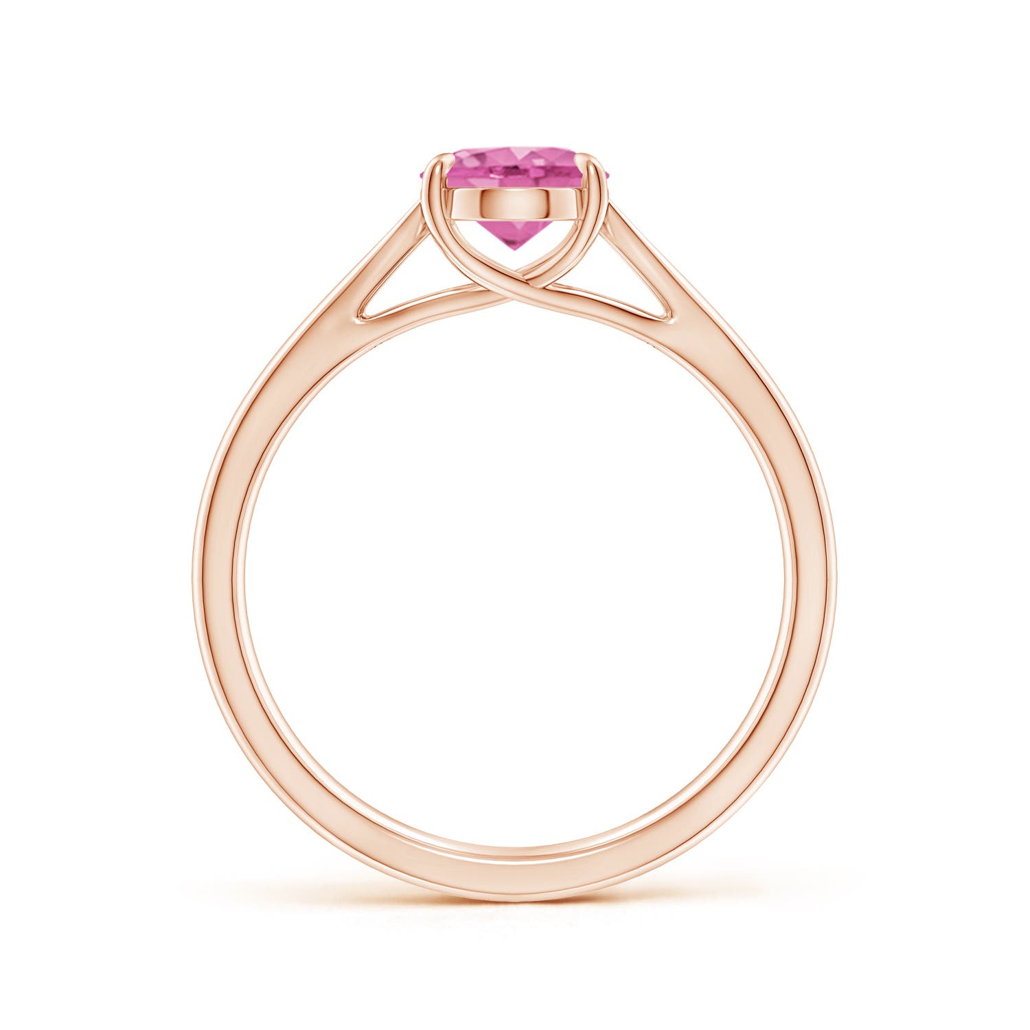 AA - Pink Sapphire / 1.45 CT / 14 KT Rose Gold