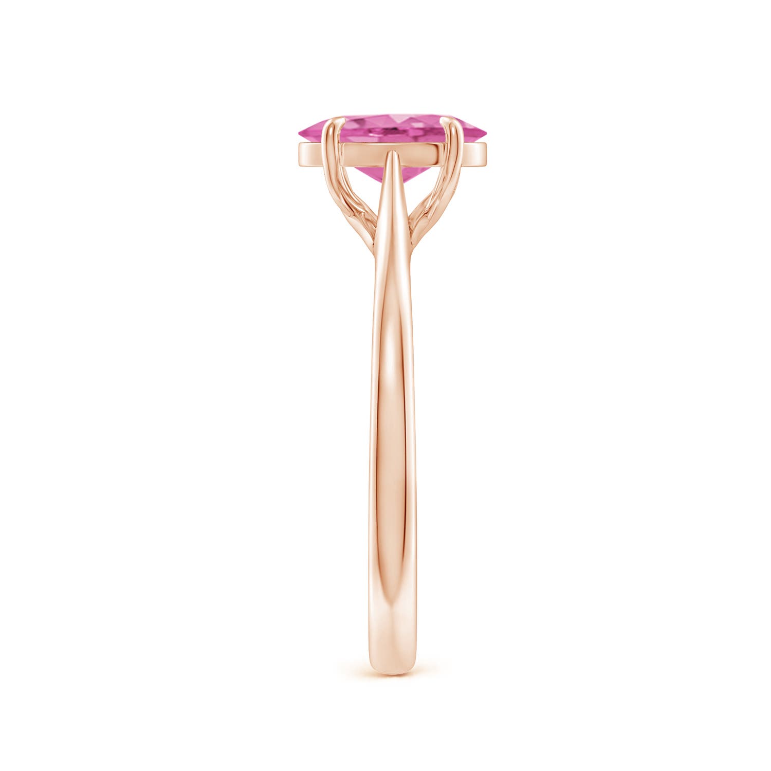 AA - Pink Sapphire / 1.45 CT / 14 KT Rose Gold