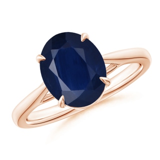 Oval A Blue Sapphire