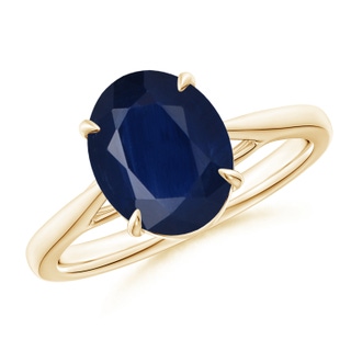 Oval A Blue Sapphire