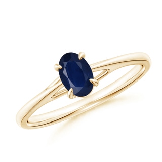 Oval A Blue Sapphire