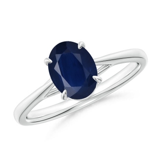 Oval A Blue Sapphire