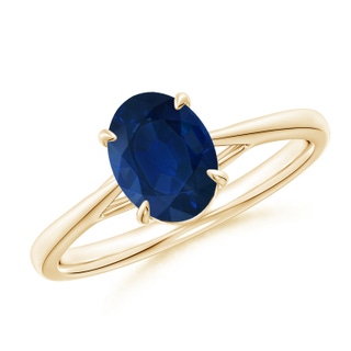 Oval AA Blue Sapphire