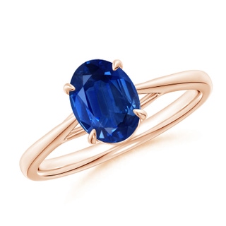 Oval AAA Blue Sapphire