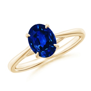 Oval AAAA Blue Sapphire