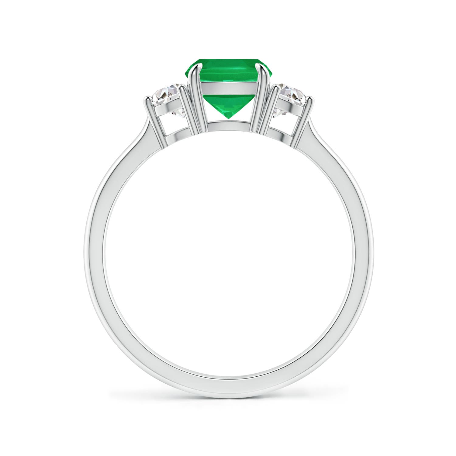 AA - Emerald / 1.31 CT / 14 KT White Gold