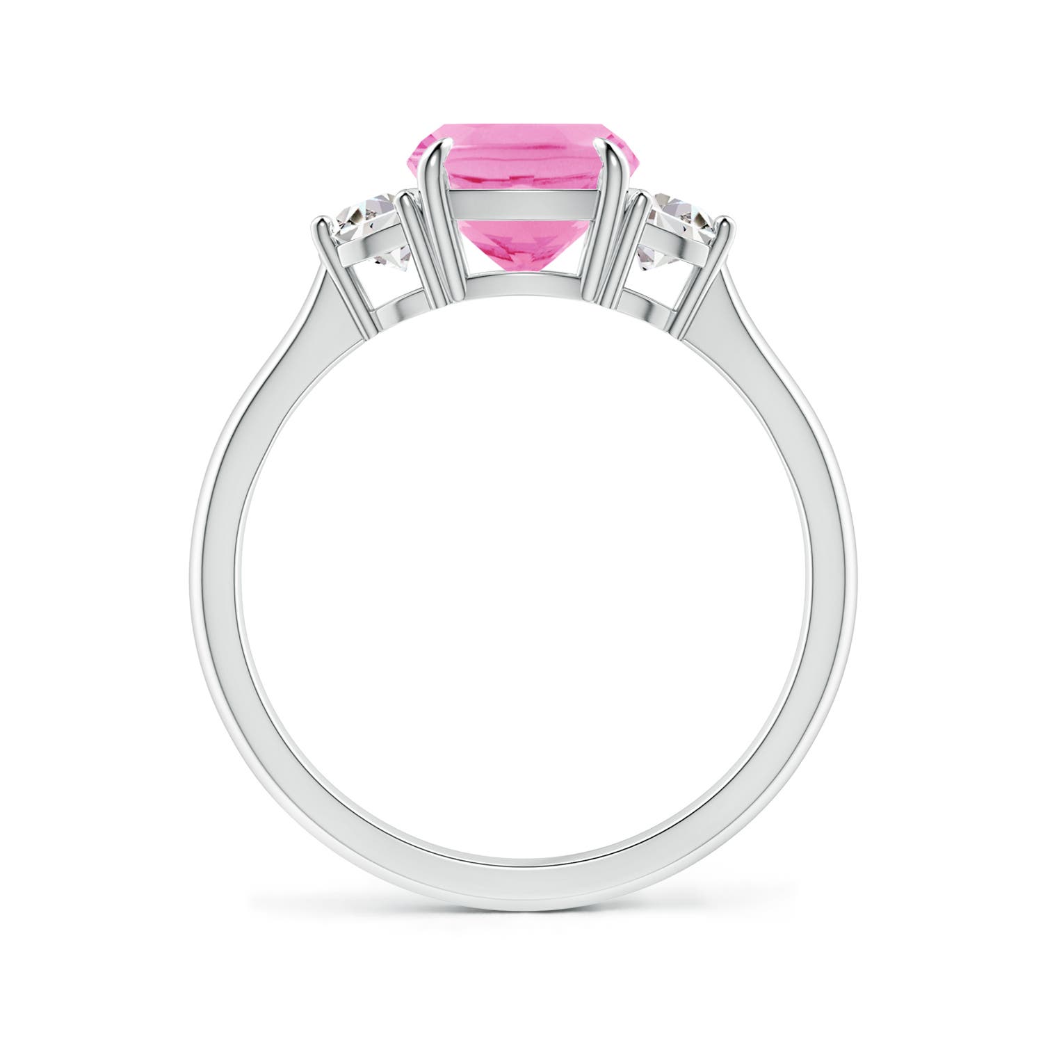 AA - Pink Sapphire / 1.82 CT / 14 KT White Gold