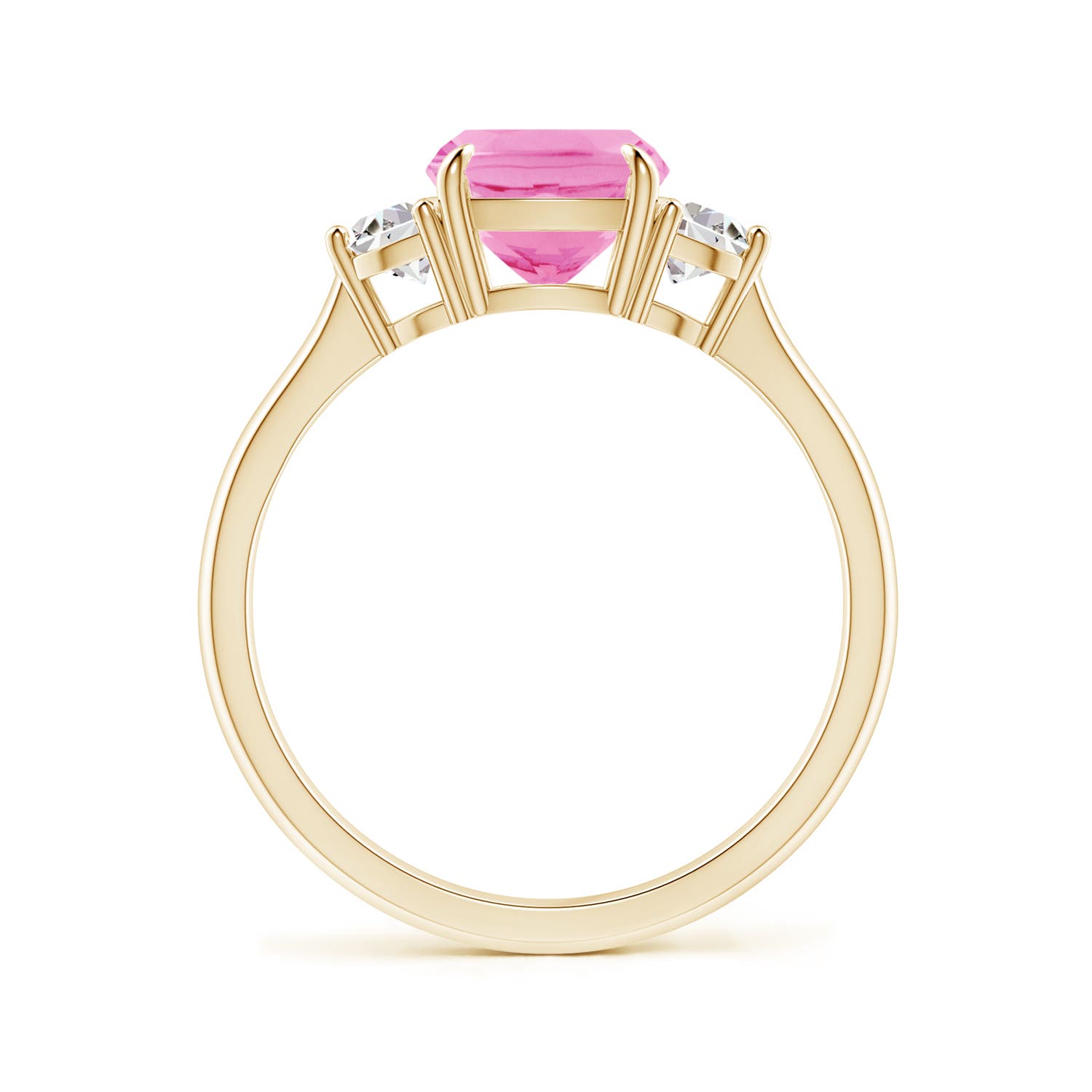 AA - Pink Sapphire / 1.82 CT / 14 KT Yellow Gold