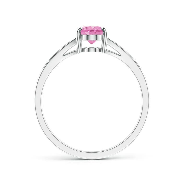 A - Pink Sapphire / 0.96 CT / 14 KT White Gold