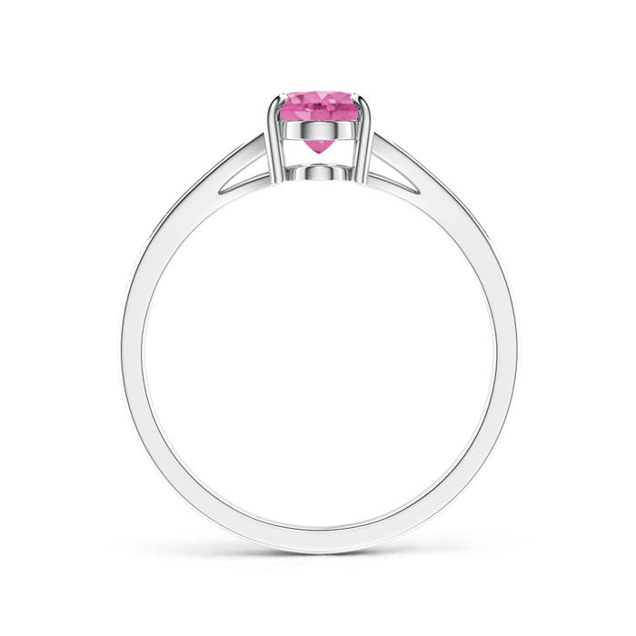 AA - Pink Sapphire / 0.96 CT / 14 KT White Gold