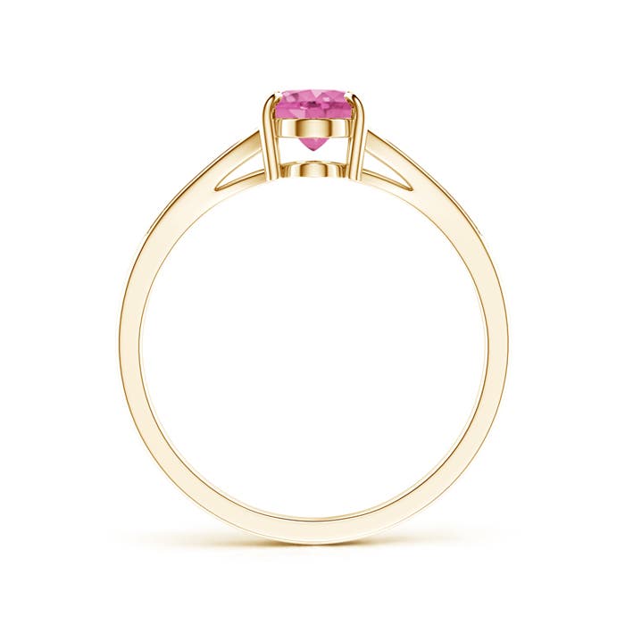 AA - Pink Sapphire / 0.96 CT / 14 KT Yellow Gold