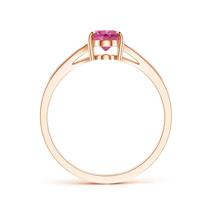 AAAA - Pink Sapphire / 0.96 CT / 14 KT Rose Gold