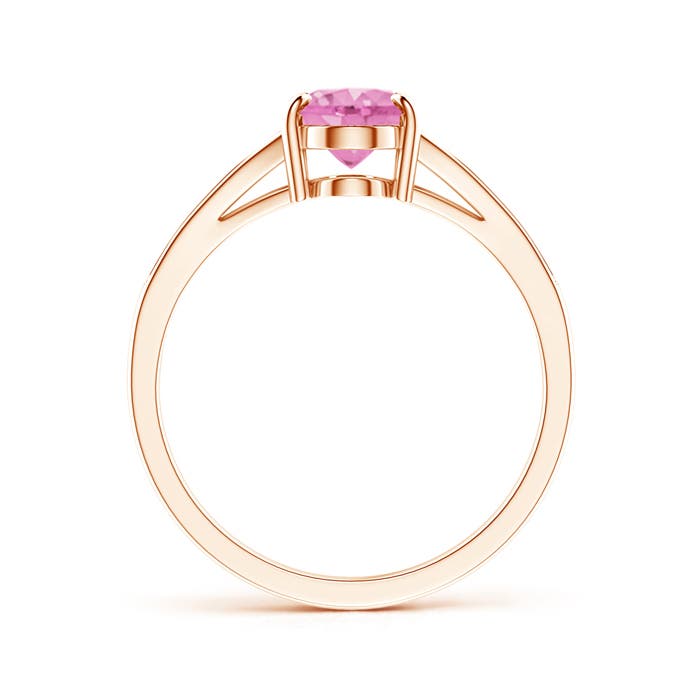 A - Pink Sapphire / 1.57 CT / 14 KT Rose Gold