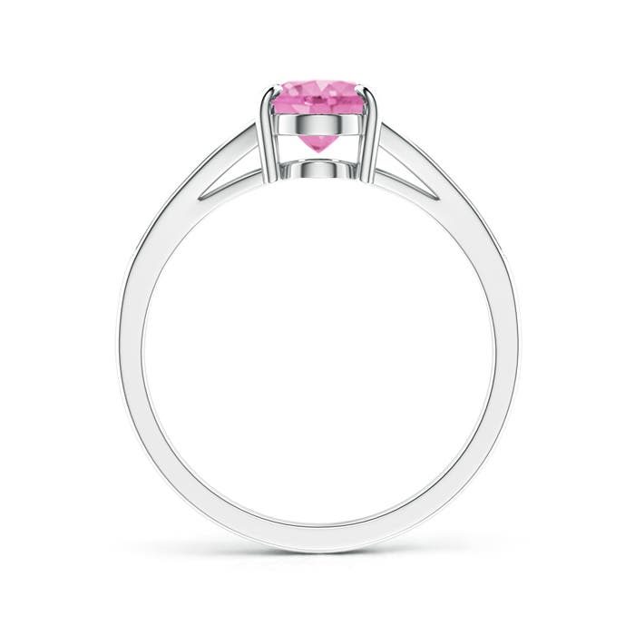 A - Pink Sapphire / 1.57 CT / 14 KT White Gold