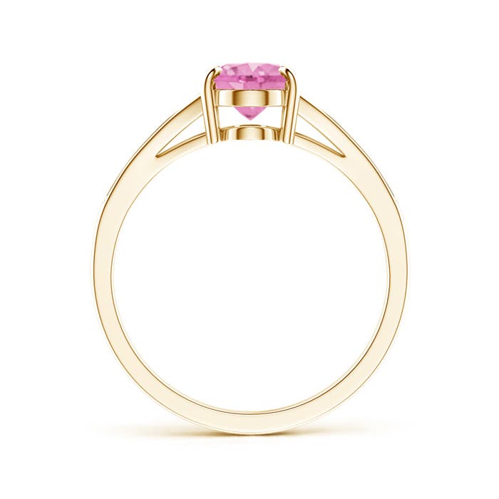 A - Pink Sapphire / 1.57 CT / 14 KT Yellow Gold