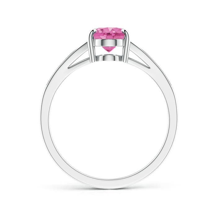 AA - Pink Sapphire / 1.57 CT / 14 KT White Gold