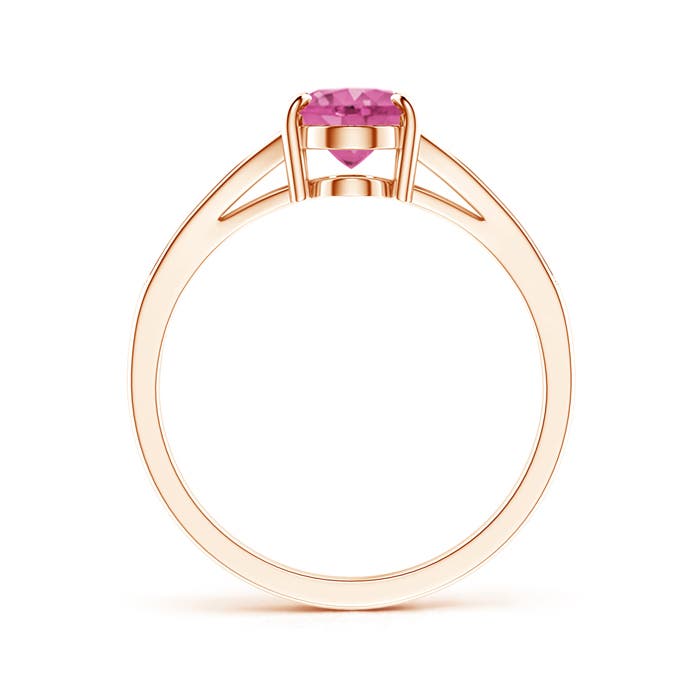 AAA - Pink Sapphire / 1.57 CT / 14 KT Rose Gold