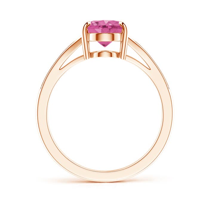 AAA - Pink Sapphire / 2.05 CT / 14 KT Rose Gold