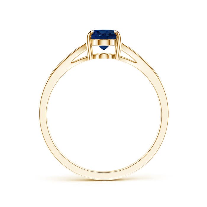 AA - Blue Sapphire / 0.96 CT / 14 KT Yellow Gold