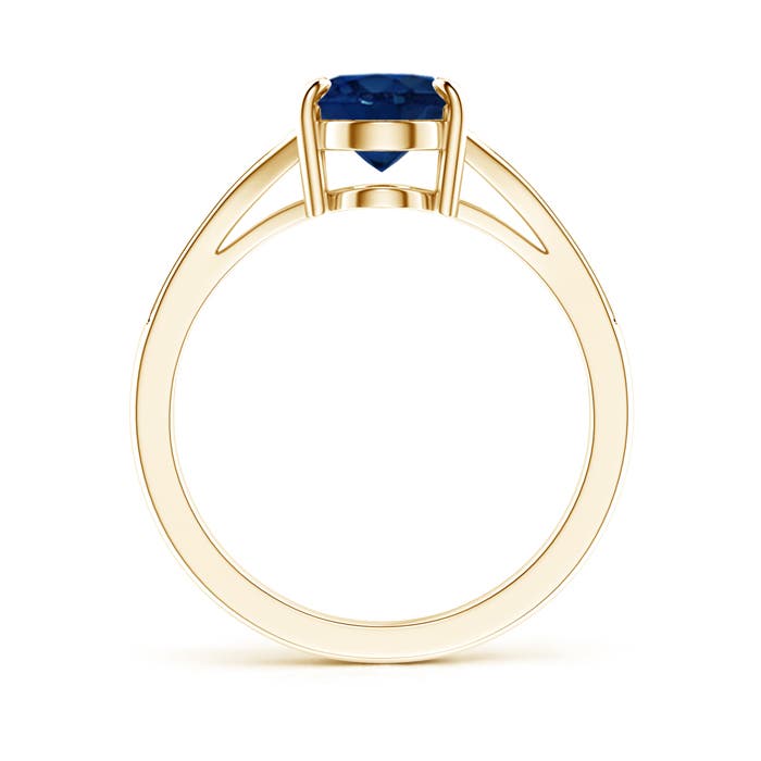 AA - Blue Sapphire / 2.15 CT / 14 KT Yellow Gold