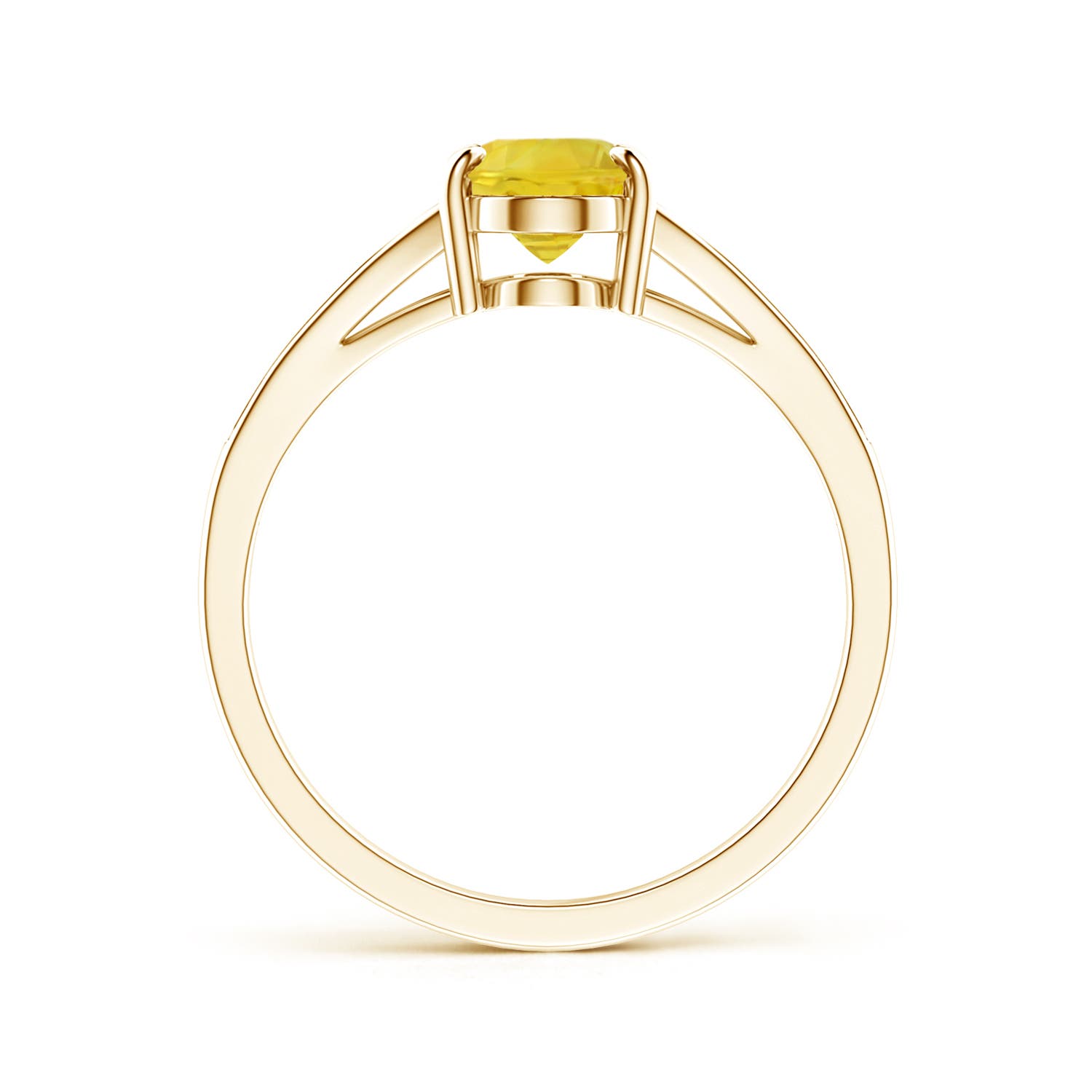 AA - Yellow Sapphire / 1.62 CT / 14 KT Yellow Gold