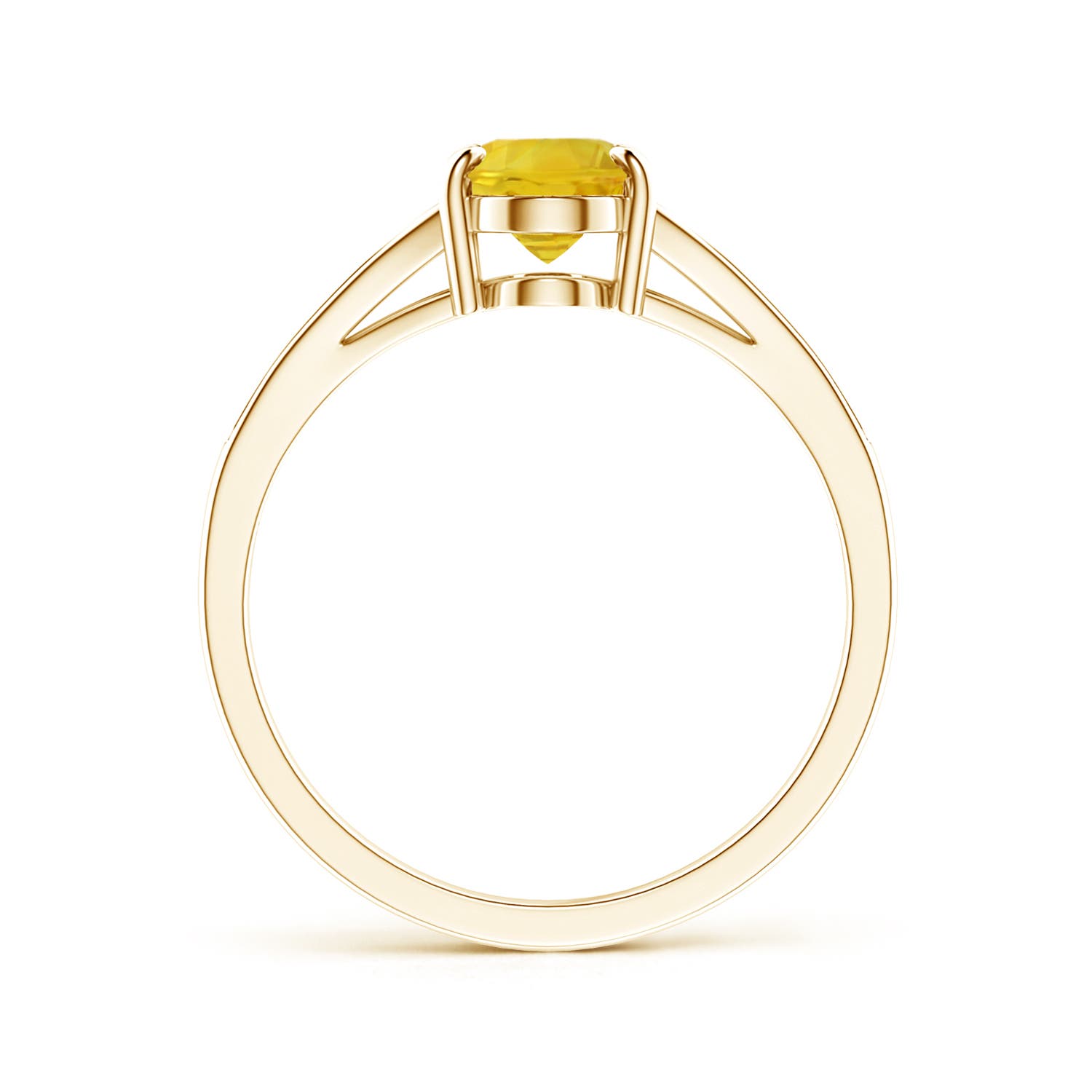 AAA - Yellow Sapphire / 1.62 CT / 14 KT Yellow Gold