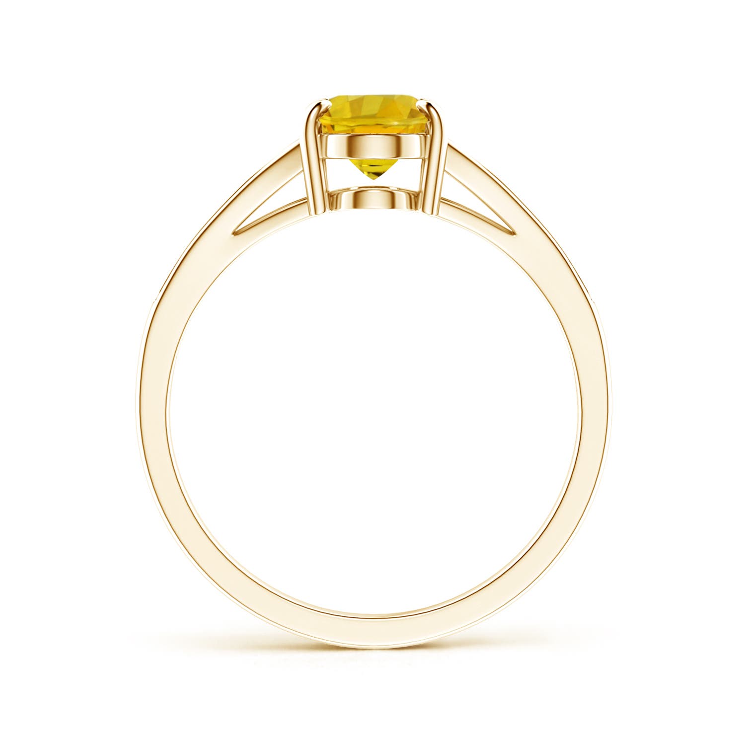 AAAA - Yellow Sapphire / 1.62 CT / 14 KT Yellow Gold