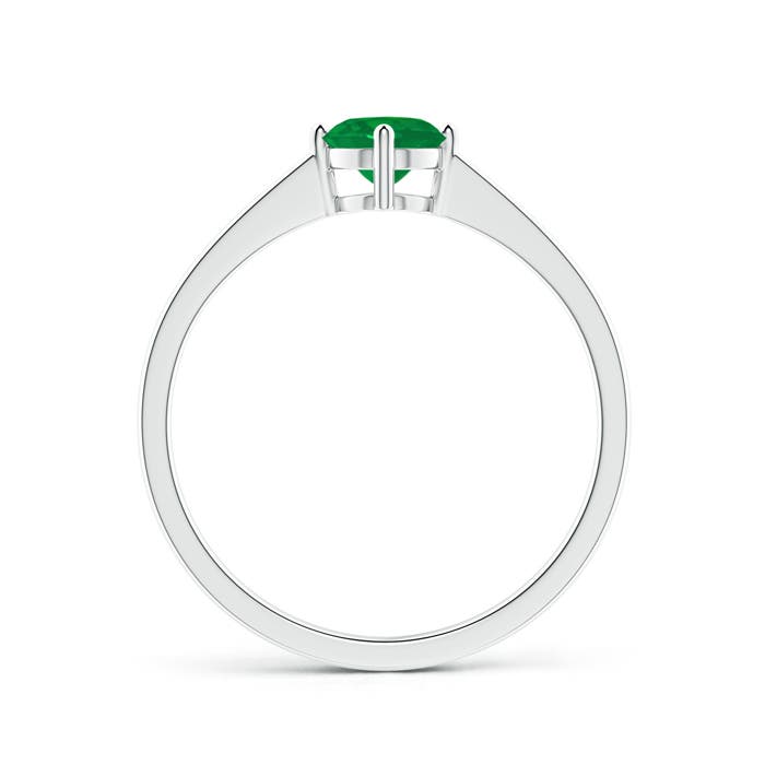 AA - Emerald / 0.45 CT / 14 KT White Gold