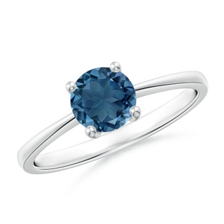 Round AA London Blue Topaz