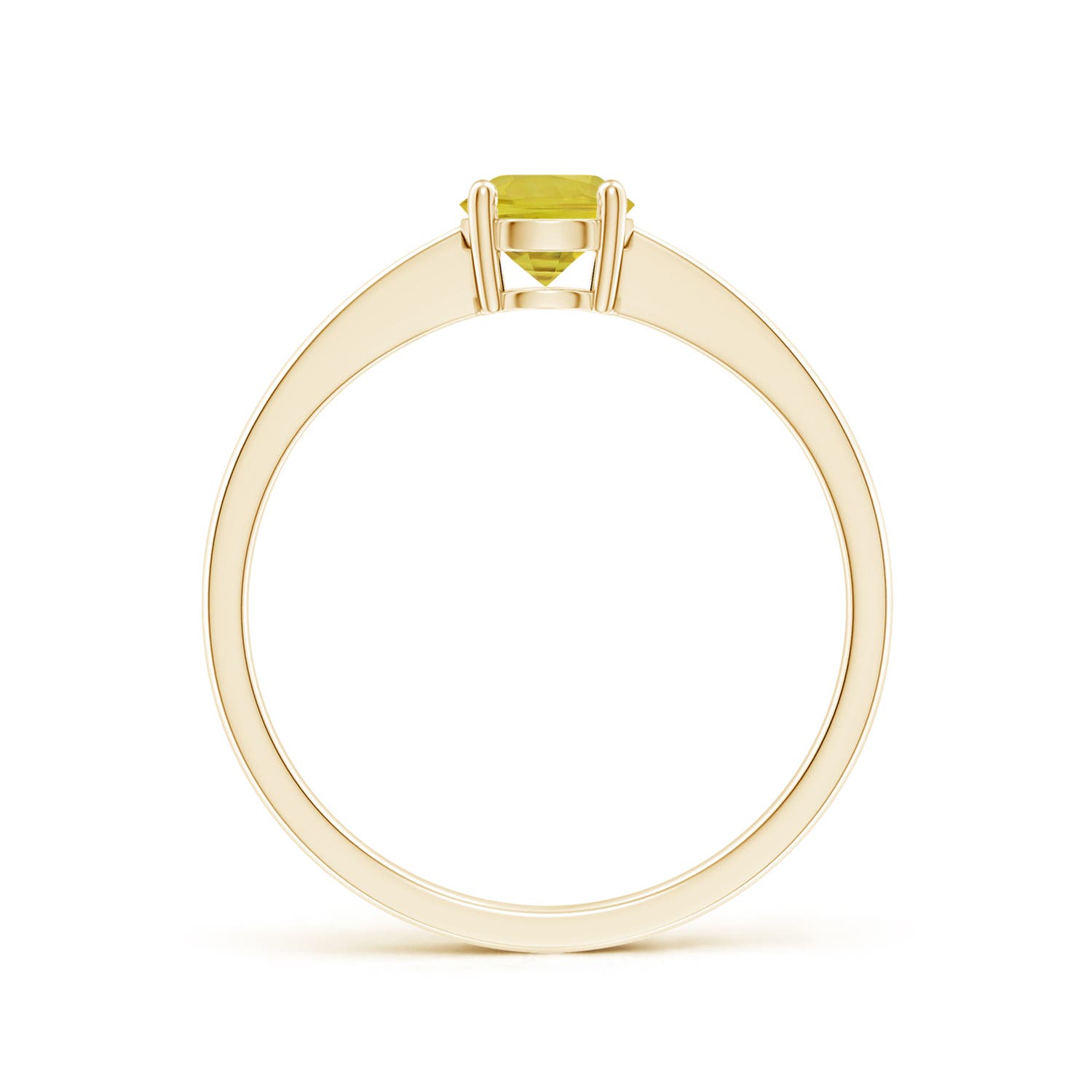 A - Yellow Sapphire / 0.53 CT / 14 KT Yellow Gold