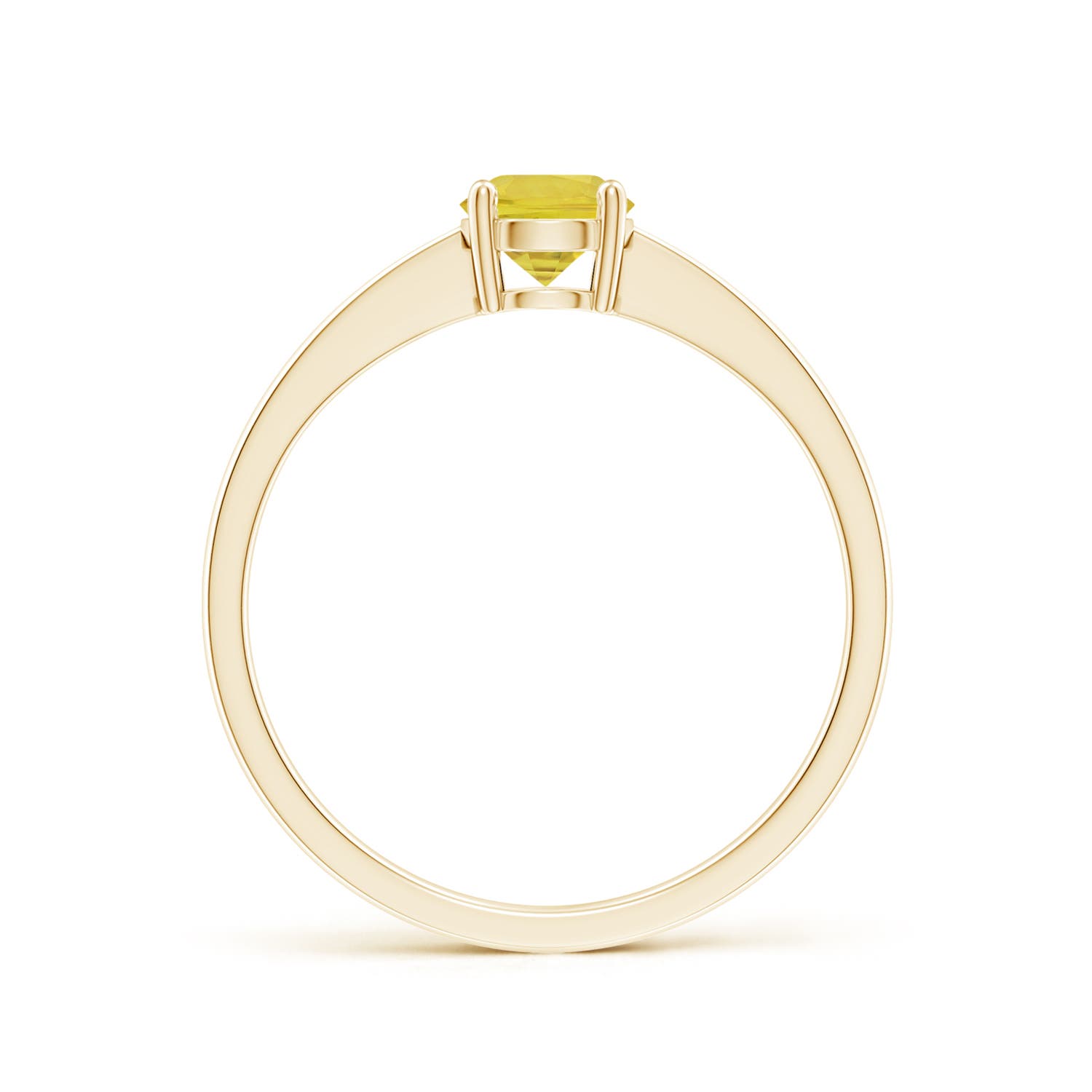 AA - Yellow Sapphire / 0.53 CT / 14 KT Yellow Gold