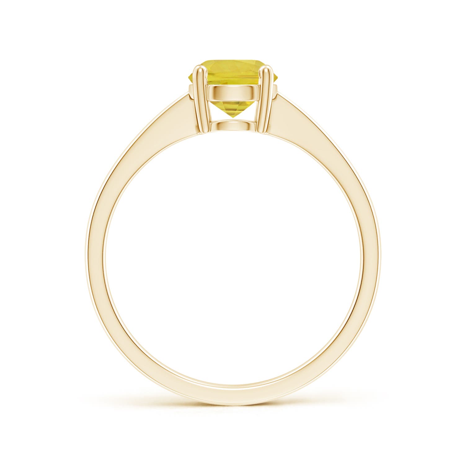 AA - Yellow Sapphire / 1 CT / 14 KT Yellow Gold