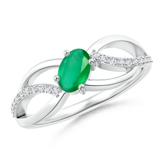Oval A Emerald