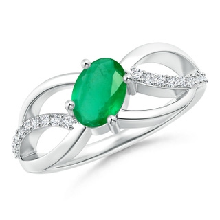 Oval A Emerald