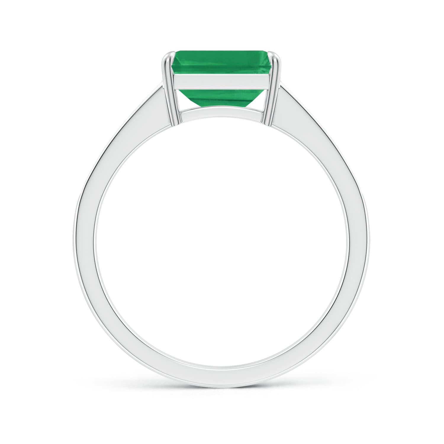 A - Emerald / 1.82 CT / 14 KT White Gold