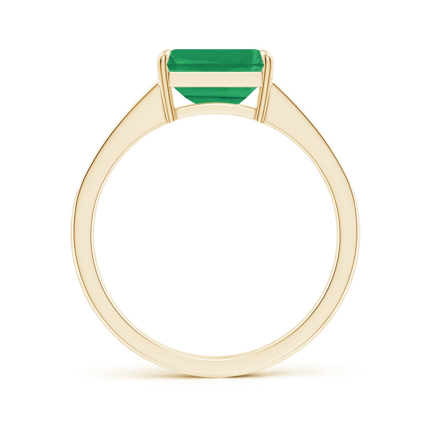 A - Emerald / 1.82 CT / 14 KT Yellow Gold