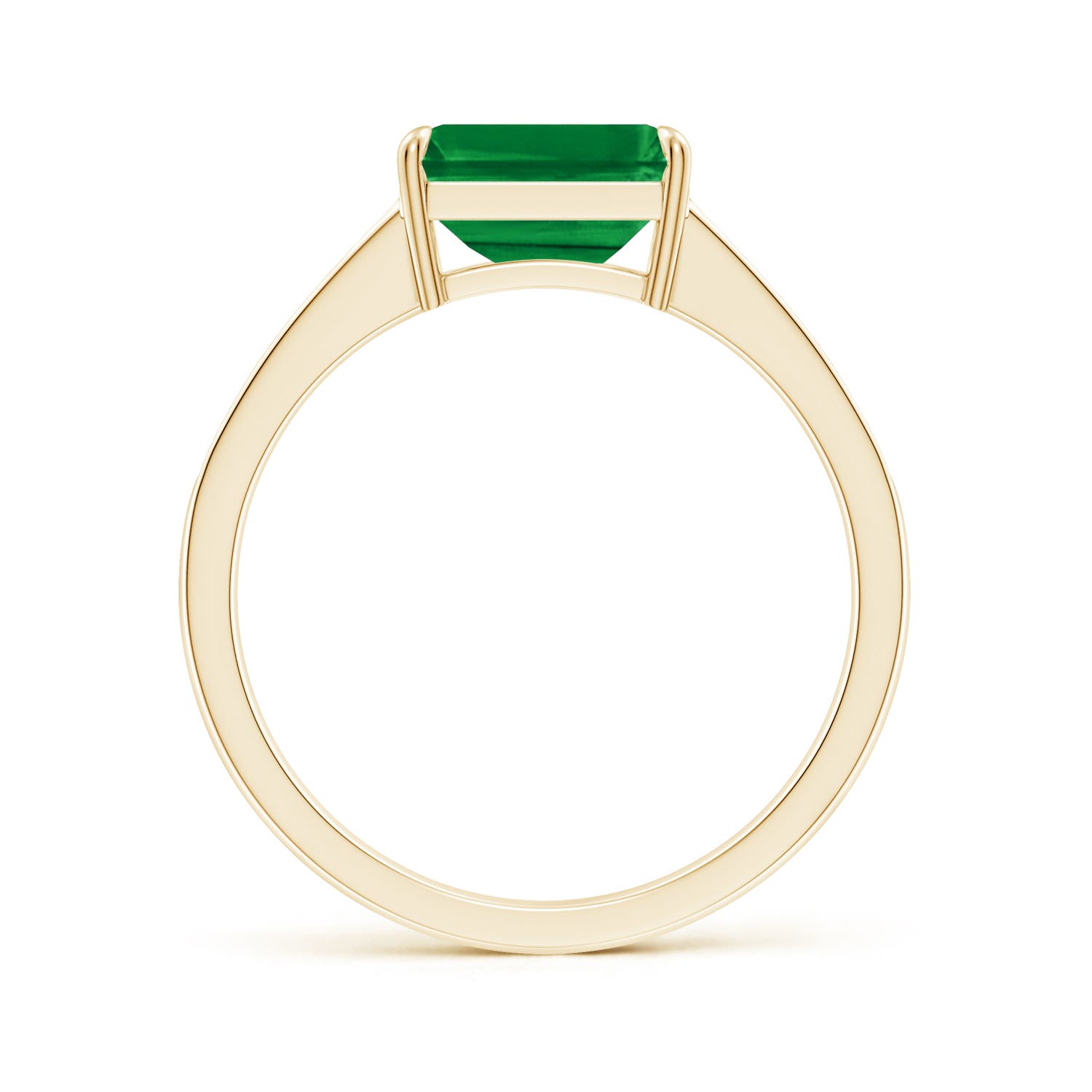 AAA - Emerald / 1.82 CT / 14 KT Yellow Gold