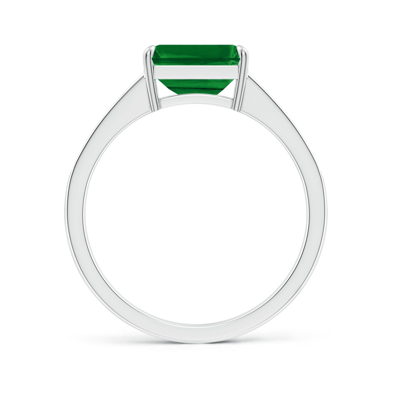 AAAA - Emerald / 1.82 CT / 14 KT White Gold