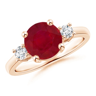 Round AA Ruby