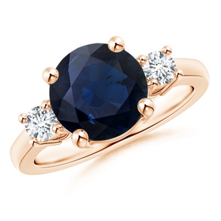 Round A Blue Sapphire