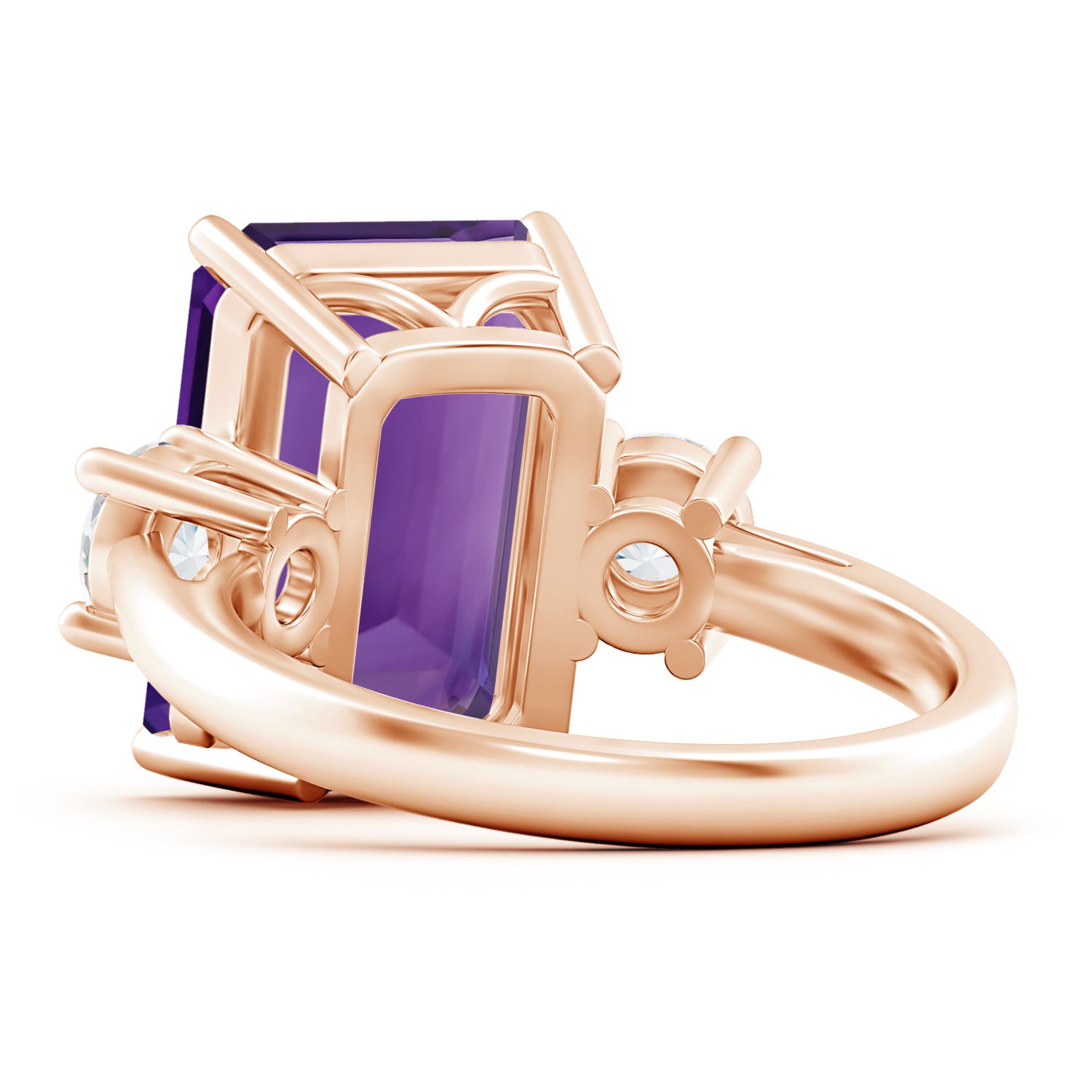 AAAA - Amethyst / 7.3 CT / 14 KT Rose Gold