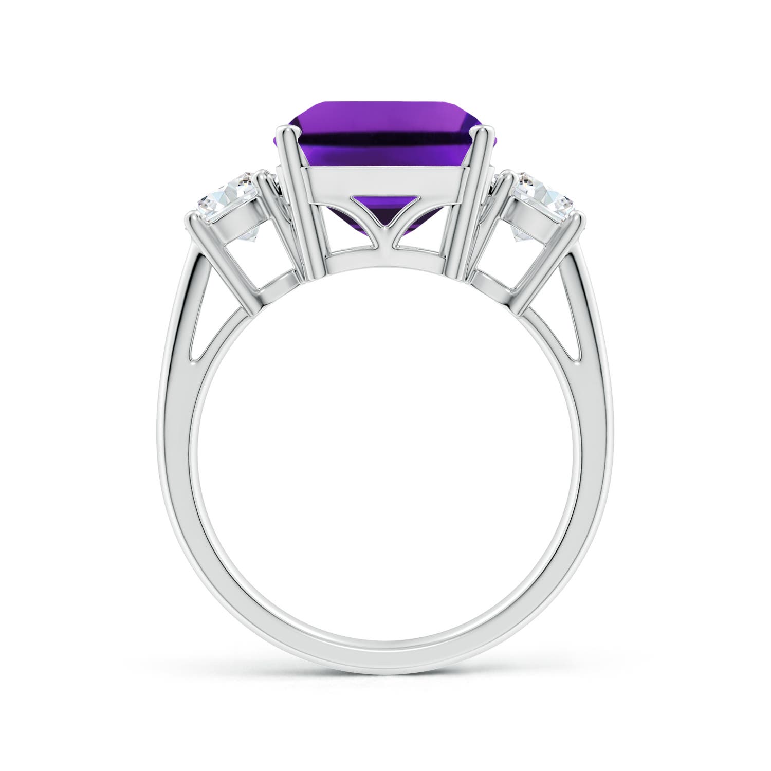 AAAA - Amethyst / 7.3 CT / 14 KT White Gold