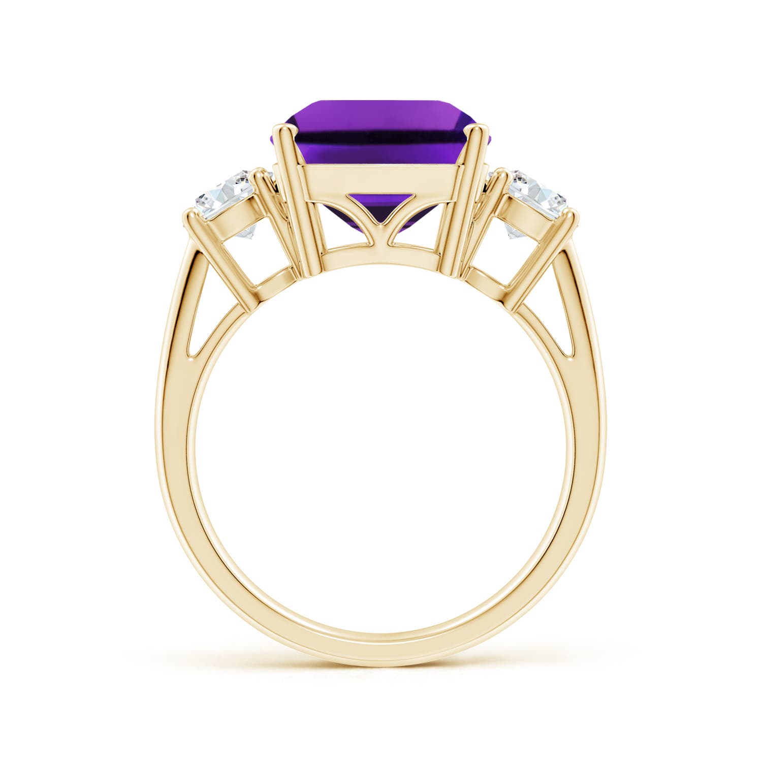 AAAA - Amethyst / 7.3 CT / 14 KT Yellow Gold